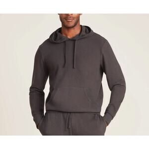 NWT Barefoot Dreams Malibu Collection® Men's Brushed Fleece Hoodie, Medium